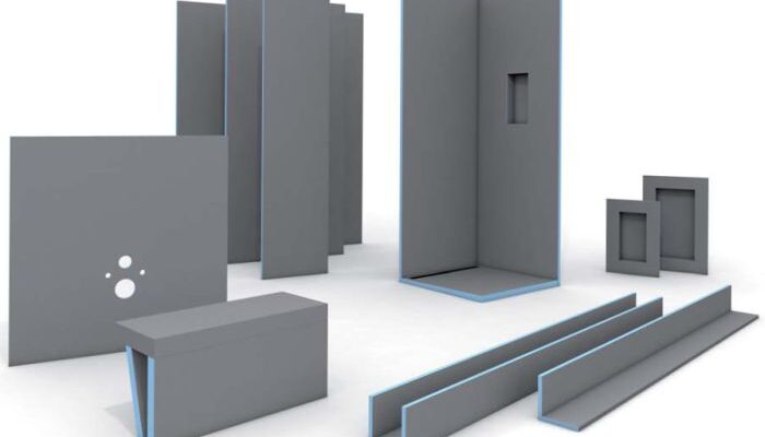 Применение строительных панелей Wedi