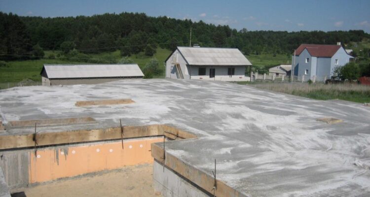 Устройство монолитного перекрытия по профнастилу