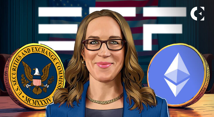 Комиссар SEC Хестер Пирс намекает на открытость ETF для стейкинга эфира Комиссар SEC Хестер Пирс намекает на открытость ETF для стейкинга эфира