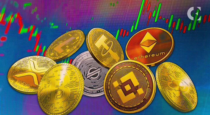 Странный рост криптовалют: SUI, SOL, LINK, ONDO, LTC, HBAR, AAVE и ADA растут, несмотря на падение биткоина