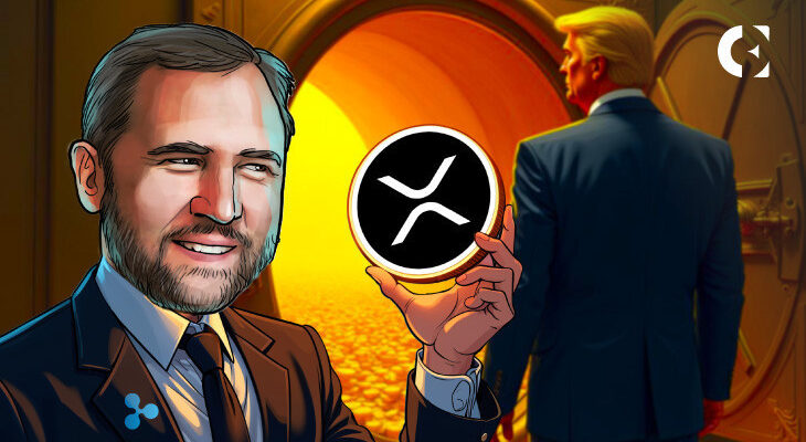 Генеральный директор Ripple поддерживает включение XRP Трампа в криптовалютный резерв США и призывает к единству отрасли